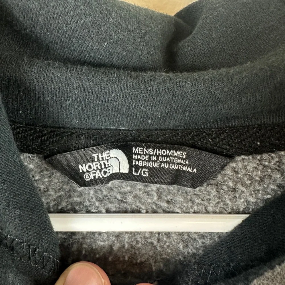 The North Face Hoodie Mens Large Grey‎ Lot of 2 Pullover Outdoor Sweatshirts